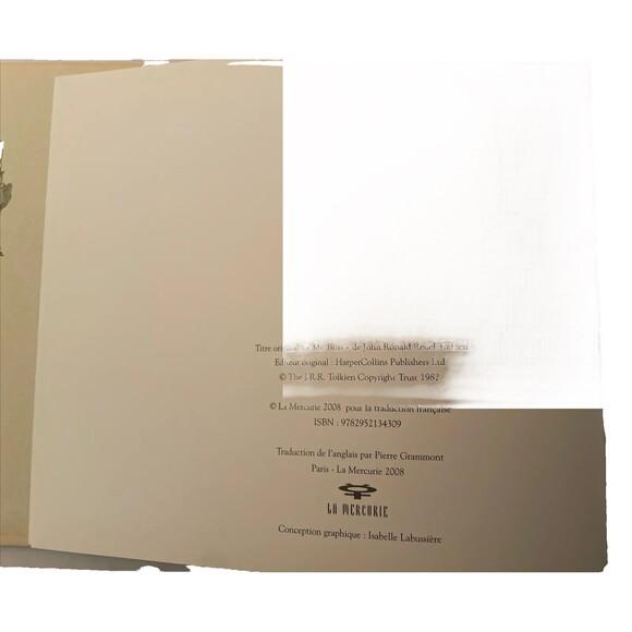 J.R.R. Tolkien - Monsieur merveille - Mr. Bliss (2008) - Picture 2 of 10